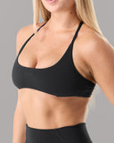 Axis Bra - Black - Unmatched Supply-Women's Aura Strappy Bra
