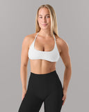 Axis Bra - White - Unmatched Supply-Women's Aura Strappy Bra