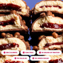 Barebells Protein Bar Peanut Butter & Jelly – 12 Count, 20g Protein, 0g added sugar, High Protein Snack, Soft Texture – 1.94 oz (55g) - Unmatched Kicks-Barbell Protein Bar