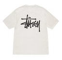 BASIC STUSSY TEE WHITE - Unmatched Kicks - STUSSY