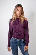 Boat-neck T-shirt - Unmatched Supply-SUBDUED