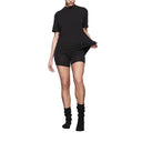 Boyfriend T - SHIRT Onyx - Unmatched Kicks - SKIMS