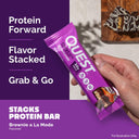 Brownie a la Mode Stacks Bars - Unmatched Kicks-Quest Protein Bars