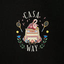 Casablanca Casa Way Short Sleeve Tee Black - Unmatched Kicks-KITH