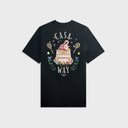 Casablanca Casa Way Short Sleeve Tee Black - Unmatched Kicks-KITH