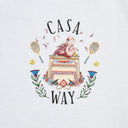 Casablanca Casa Way Short Sleeve Tee White - Unmatched Kicks-KITH