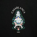 Casablanca Hotel Emblem Short Sleeve Tee Black - Unmatched Kicks-KITH