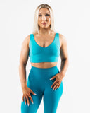 Celeste Bra A/B Cup - Neptune - Unmatched Supply-Women's Tenacity Deep V Bra