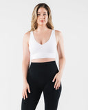 Celeste Bra C/D Cup - White - Unmatched Supply-Women's Tenacity Deep V Bra