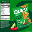 Chili Lime Tortilla Style Protein Chips - Unmatched Supply-Quest Protein Bars