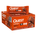 Chocolate Caramel Pecan Crispy Hero Protein Bars - Unmatched Kicks-Quest Protein Bars
