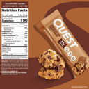 Chocolate Chip Cookie Dough Protein Bars - Unmatched Kicks-Quest Protein Bars