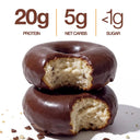 Chocolate Dipped Protein Donuts - Unmatched Supply-Legendary Foods