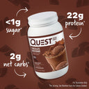 Chocolate Milkshake Protein Powder - Unmatched Supply-Quest Protein Bars