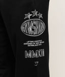 Chrome Graphic Pants regular Black - Unmatched Supply-GYMSHARK