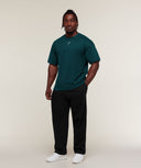 Chrome Graphic T-Shirt oversized fit Tactical Teal - Unmatched Supply-GYMSHARK
