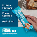 Cinnamon Brown Sugar Stacks Bars - Unmatched Kicks-Quest Protein Bars