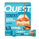 Cinnamon Brown Sugar Stacks Bars - Unmatched Kicks-Quest Protein Bars