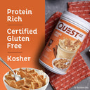 Cinnamon Crunch Protein Powder - Unmatched Supply-Quest Protein Bars