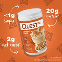 Cinnamon Crunch Protein Powder - Unmatched Supply-Quest Protein Bars