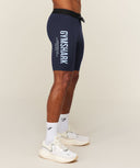 Conditioning Club Half Tight body fit Heavy Blue/Tranquil Blue - Unmatched Supply-GYMSHARK