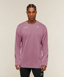 Conditioning Club Washed Long Sleeve T-Shirt oversized fit Strength Pink/Haze Pink/Wash - Unmatched Supply-GYMSHARK