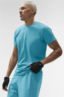 Conquer Reform Crewneck Short Sleeve - Blue Breeze - Unmatched Kicks-ALO