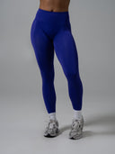 Contour Mid Rise Legging - Royal Purple - Unmatched Supply-Women's Seamless Scrunch Legging
