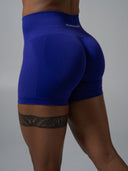 Contour Mid Rise Short - Royal Purple - Unmatched Supply-Women's Seamless Scrunch Short