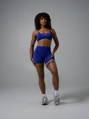 Contour Mid Rise Short - Royal Purple - Unmatched Supply-Women's Seamless Scrunch Short
