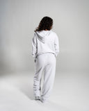 Core Midweight Fleece Zip Hoodie - LT Heather - Unmatched Supply-Women's Fleece Hoodie