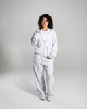Core Midweight Fleece Zip Hoodie - LT Heather - Unmatched Supply-Women's Fleece Hoodie