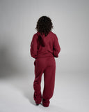 Core Midweight Fleece Zip Hoodie - Strawberry Jam - Unmatched Supply-Women's Fleece Hoodie