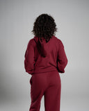 Core Midweight Fleece Zip Hoodie - Strawberry Jam - Unmatched Supply-Women's Fleece Hoodie