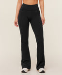 Corset Flare Legging - GS Black - Unmatched Kicks - GYMSHARK