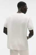 Cotton Cashmere Ever Soft Short Sleeve Crew Ivory - Unmatched Kicks-ALO