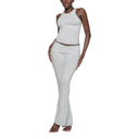 Cotton Jersey CREW NECK TANK Light heather grey - Unmatched Kicks - SKIMS