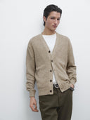 Cotton Knit Cardigan With Buttons - Unmatched Kicks - Cardigans