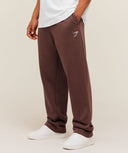 Crest Straight Leg Joggers regular Espresso Brown - Unmatched Kicks-GYMSHARK