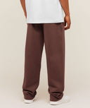 Crest Straight Leg Joggers regular Espresso Brown - Unmatched Kicks-GYMSHARK