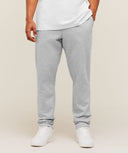 Crest Tapered Joggers Light Grey Core Marl - Unmatched Kicks-