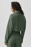 Cropped Serenity Coverup Bamboo Green - Unmatched Supply-ALO