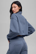 Cropped Serenity Coverup Bluestone - Unmatched Supply-ALO