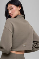 Cropped Serenity Coverup Light Cocoa - Unmatched Supply-ALO