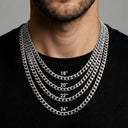 Cuban Link Chain 10mm - Silver RG165 - Unmatched Kicks-RGMNT