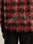 Curved Logo Check Shirt - Unmatched Kicks - Palm Angeles
