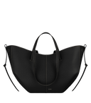 Cyme - Noir Grainé Coutures Écrues - Unmatched Kicks - Handbags