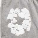 Denim Tears Cotton Wreath Baggy Sweatpants Grey - Unmatched Kicks - DENIM TEARS