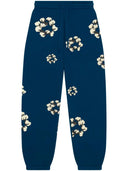 Denim Tears x CPFM Cactus Tears Wreath Sweatpants navy blue - Unmatched Kicks - DENIM TEARS