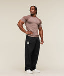 Devant Seamless T-Shirt slim fit Espresso Brown - Unmatched Kicks-GYMSHARK